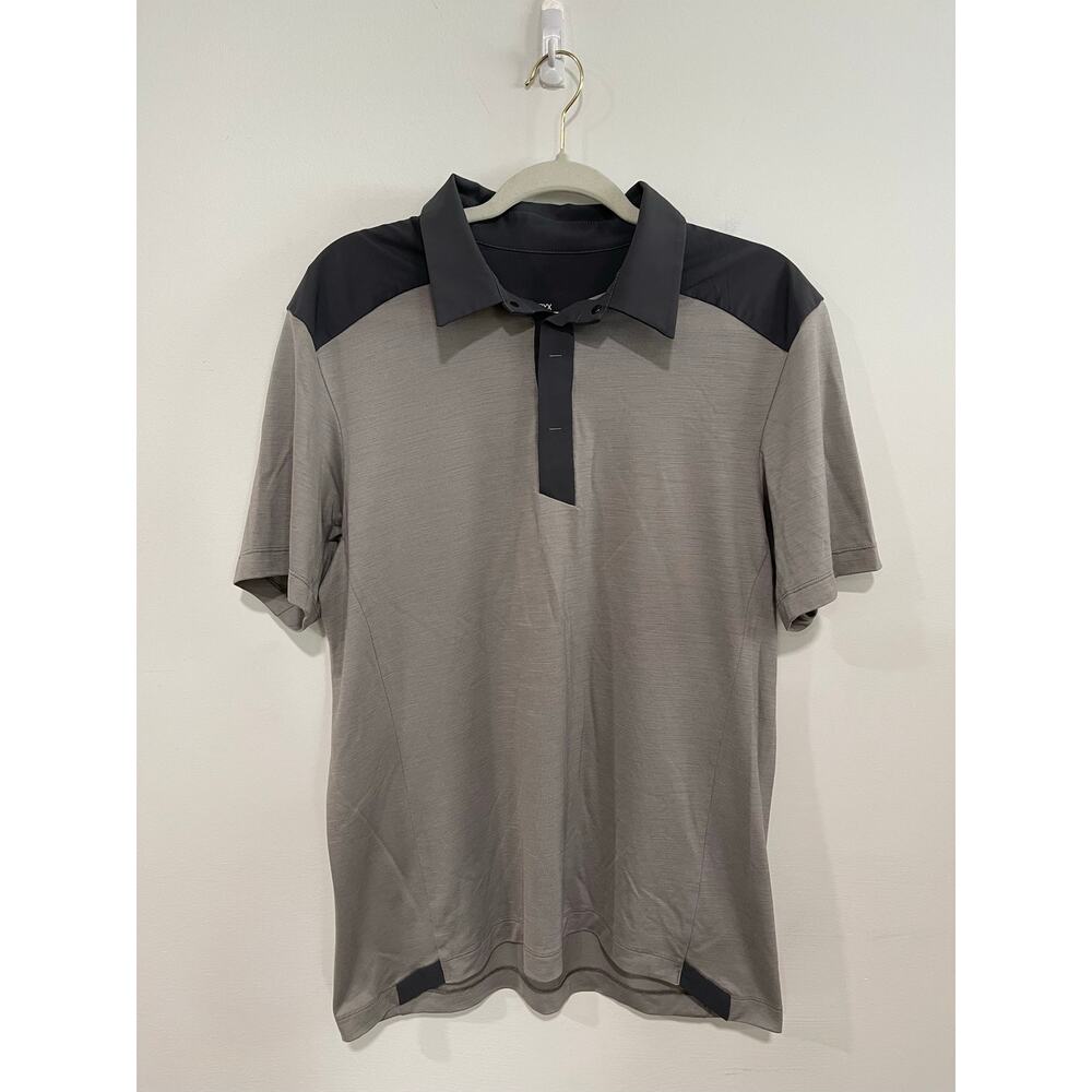 Arc'teryx A2B Polo Short Sleeve Shirt Wool Blend Performance